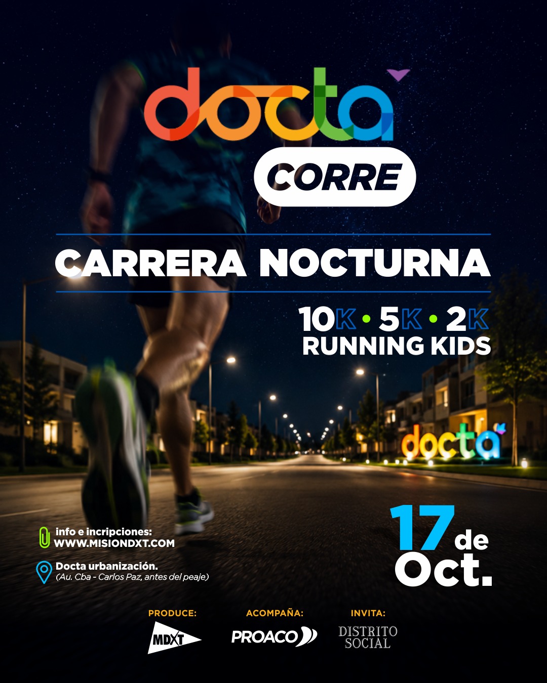 DOCTA CORRE - CARRERA NOCTURNA