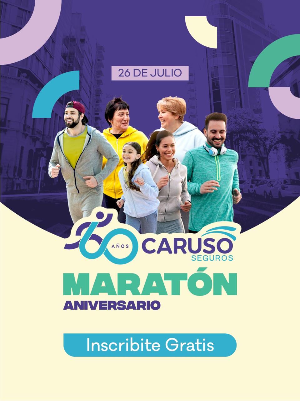 MARATON ANIVERSARIO CARUSO SEGUROS 
