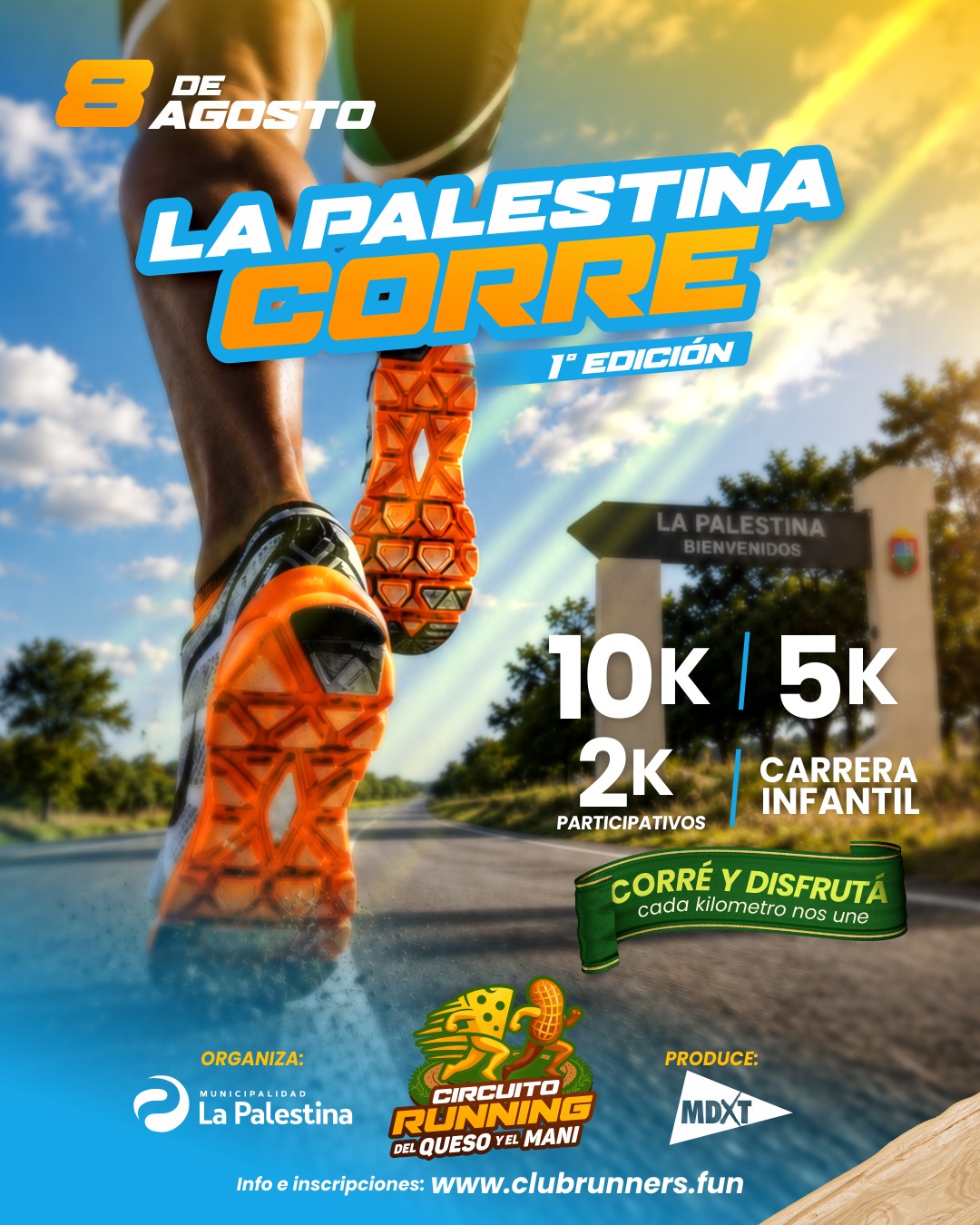 LA PALESTINA CORRE