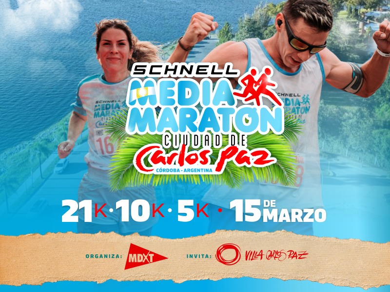 MEDIA MARATON CIUDAD DE VILLA  CARLOS PAZ 2026