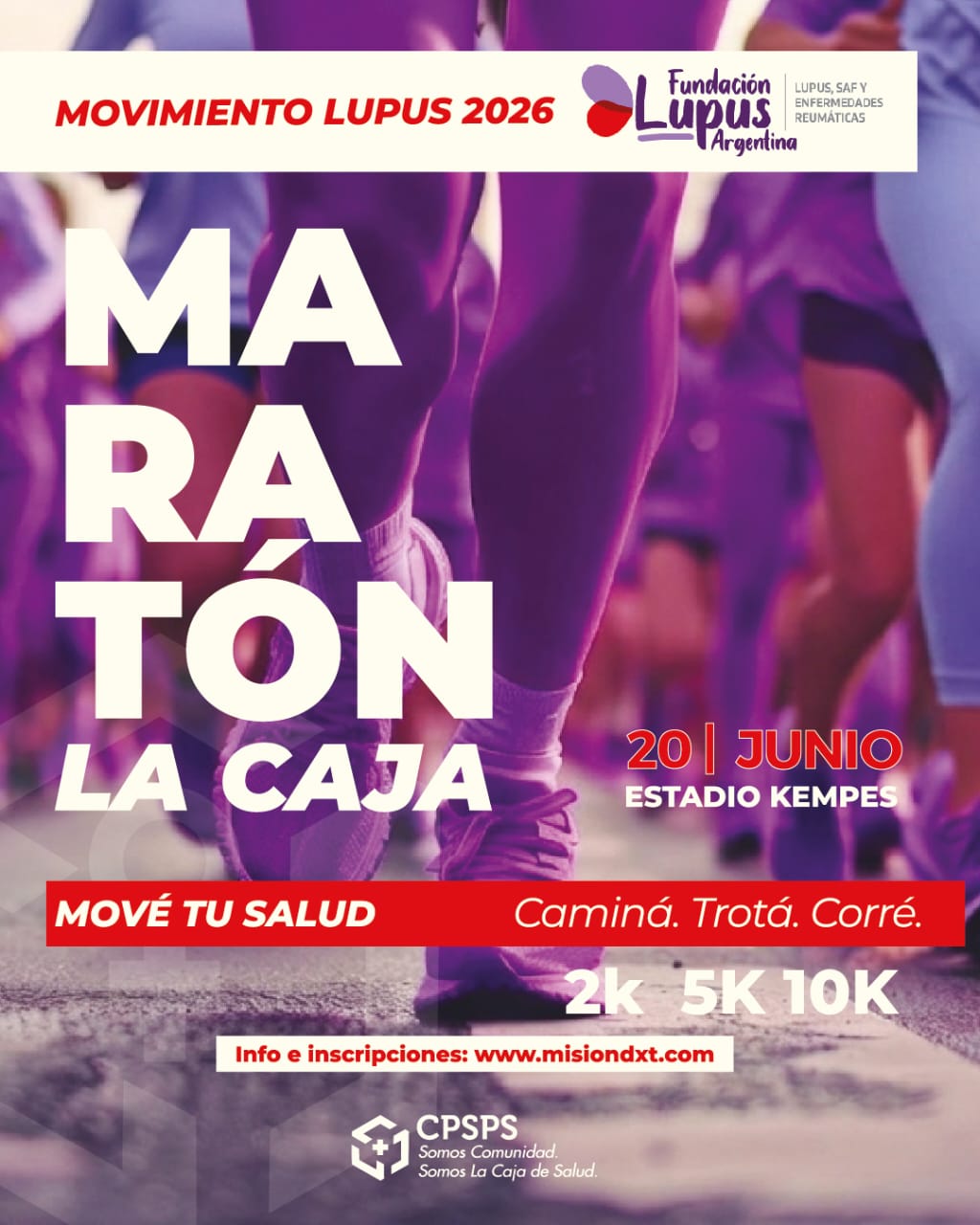 MARATON LA CAJA - MOVIMIENTO LUPUS 2026
